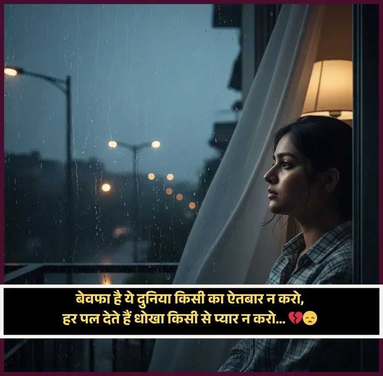 Bewafa Shayari