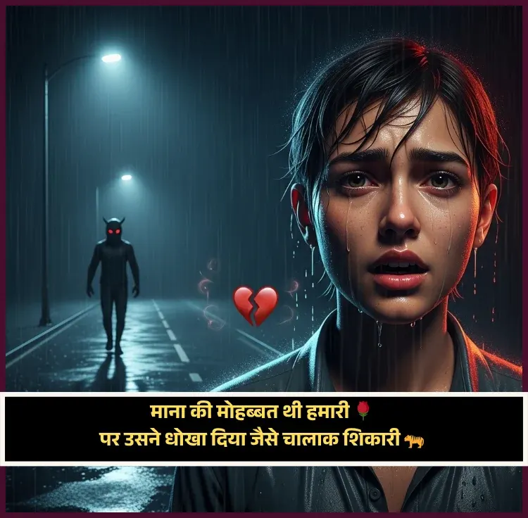 Dard Bhari Dhoka Bewafa Shayari