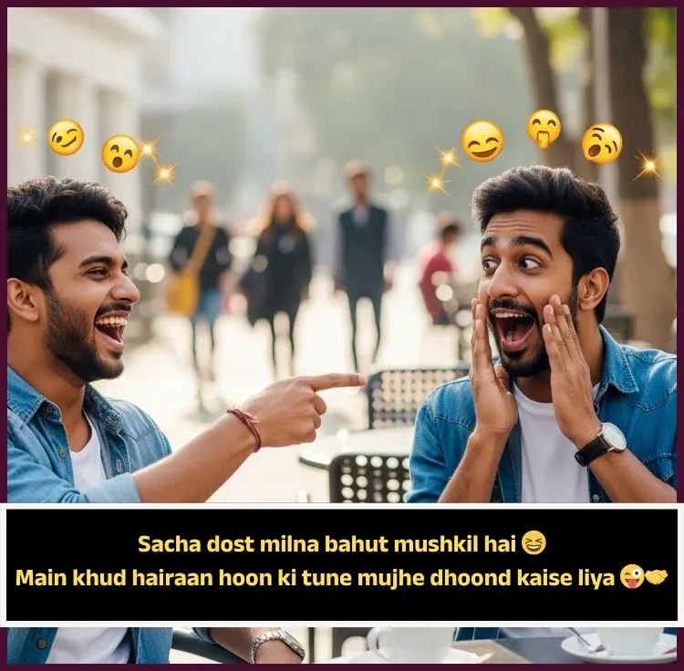 Funny Friendship Shayari in English