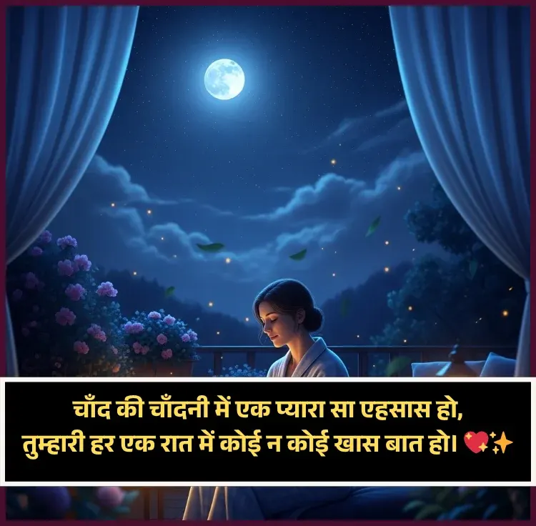 Good Night Shayari for Gf