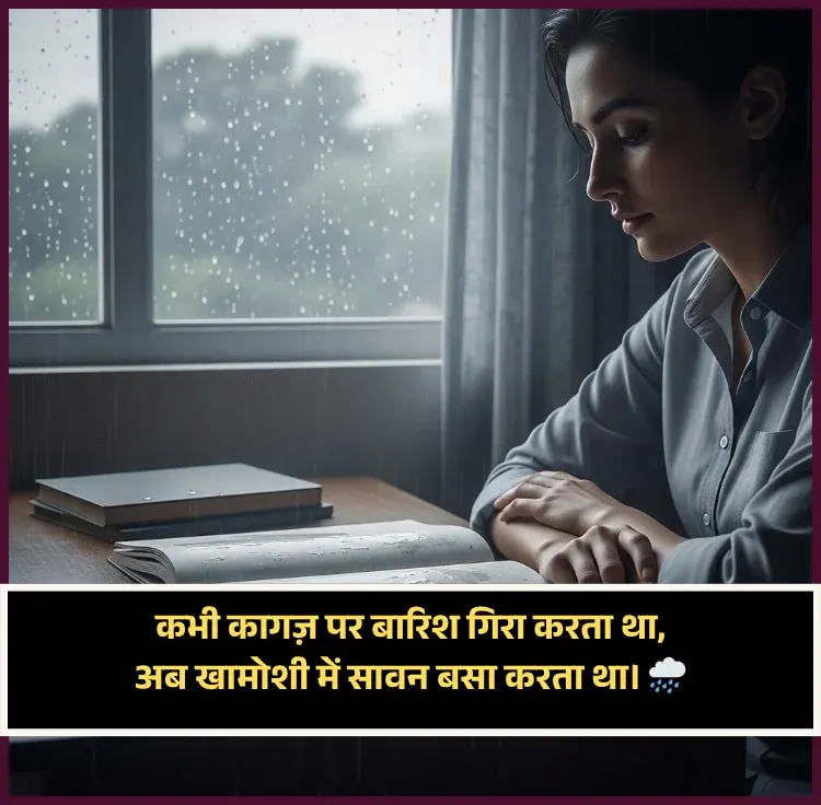 Heart Touching Gulzar Barish Shayari