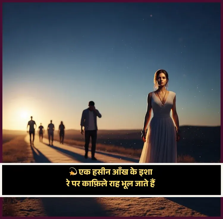 Husn Ki Tareef Shayari