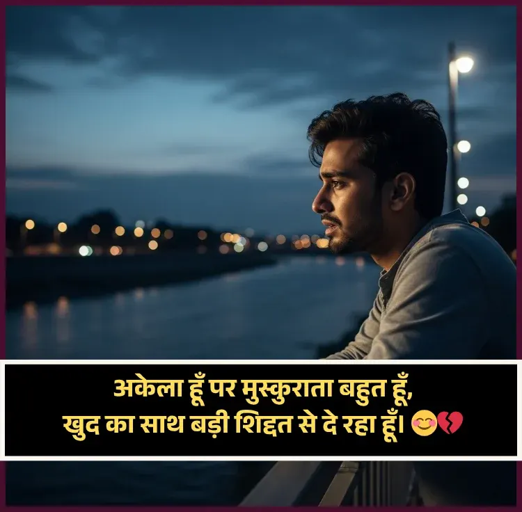Painful Zindagi Alone Shayari