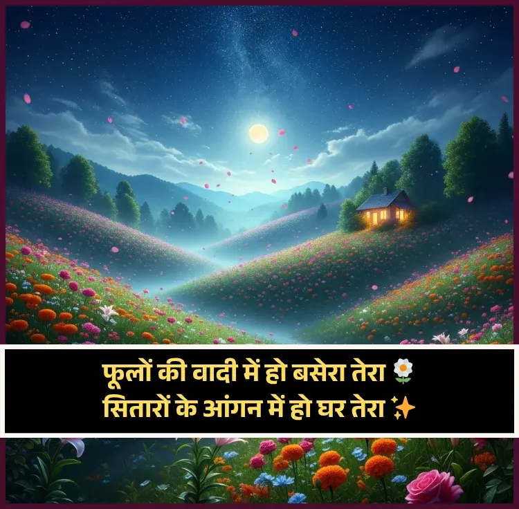 Romantic Flower Shayari in Hindi