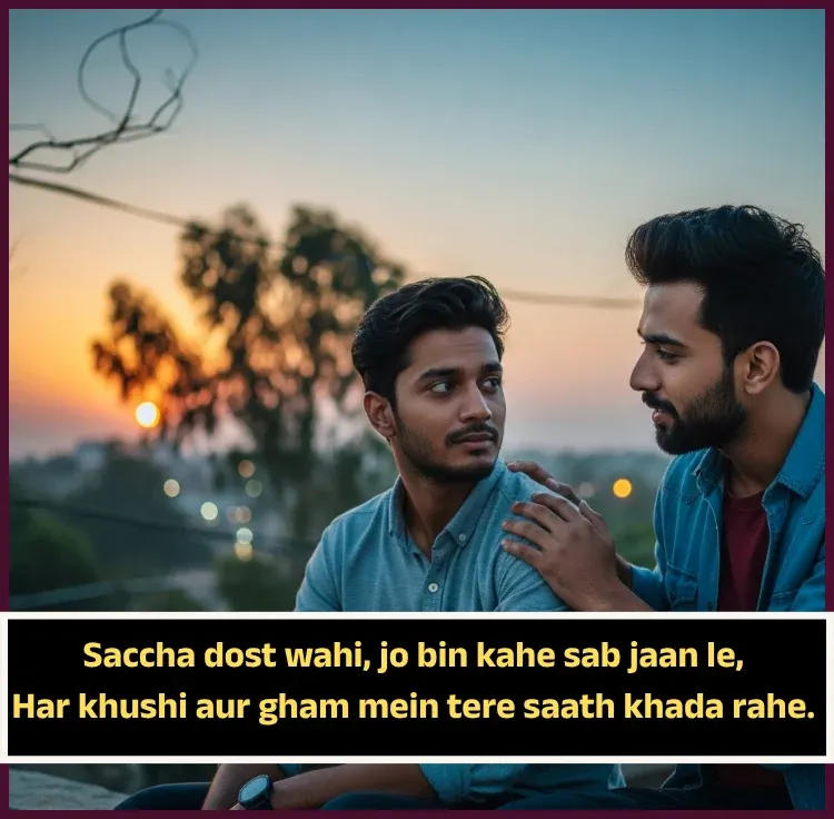 Sachi Dosti Shayari in English 2 Line