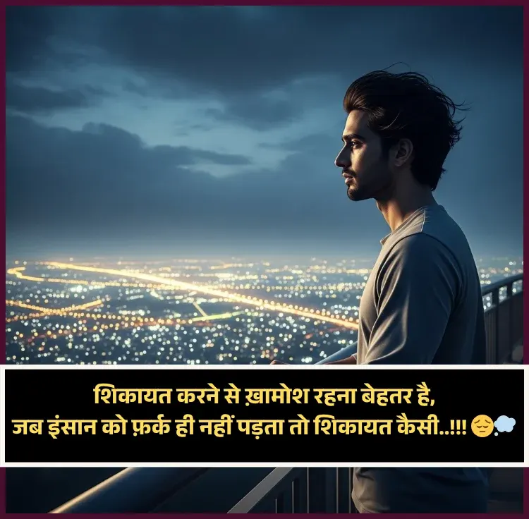 Sad Alone Shayari 2 Lines in Hindi