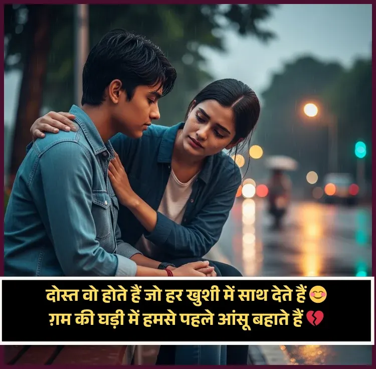 Sad Dosti Shayari