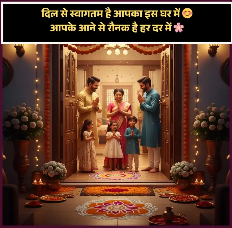 Welcome Shayari in Hindi