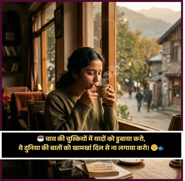 Chai Shayari in Hindi