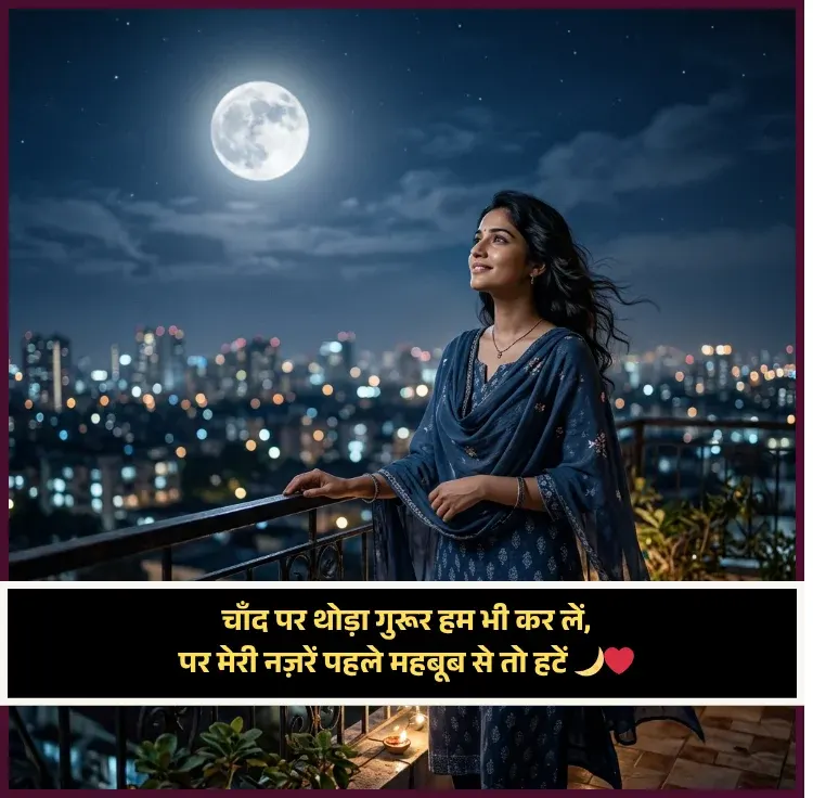 Chand Shayari 2 Line Chand Shayari 2 Line