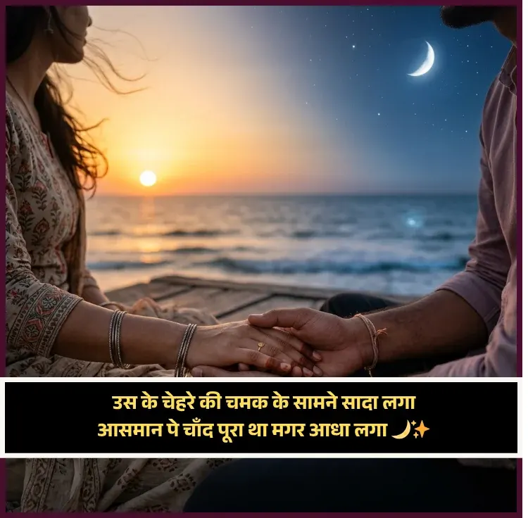 Chand Shayari for Girl Chand Shayari for Girl
