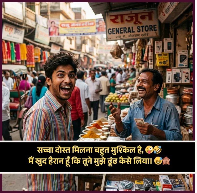 Funny Shayari for Friends
