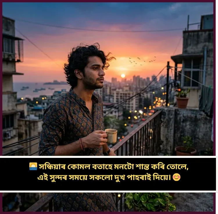 Good Evening Shayari Assamese