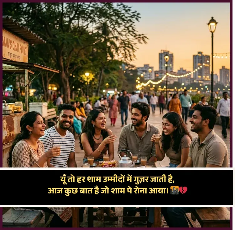 Love Good Evening Shayari in Hindi