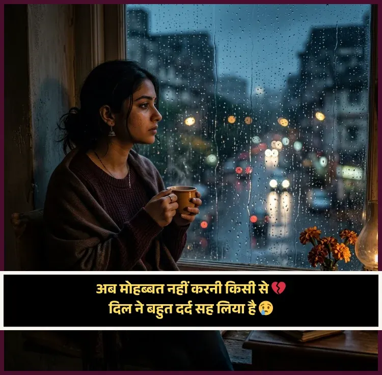 No Love Shayari