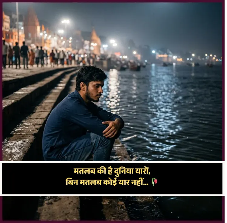 Selfish Rishte Dhoka Rishte Matlabi Shayari