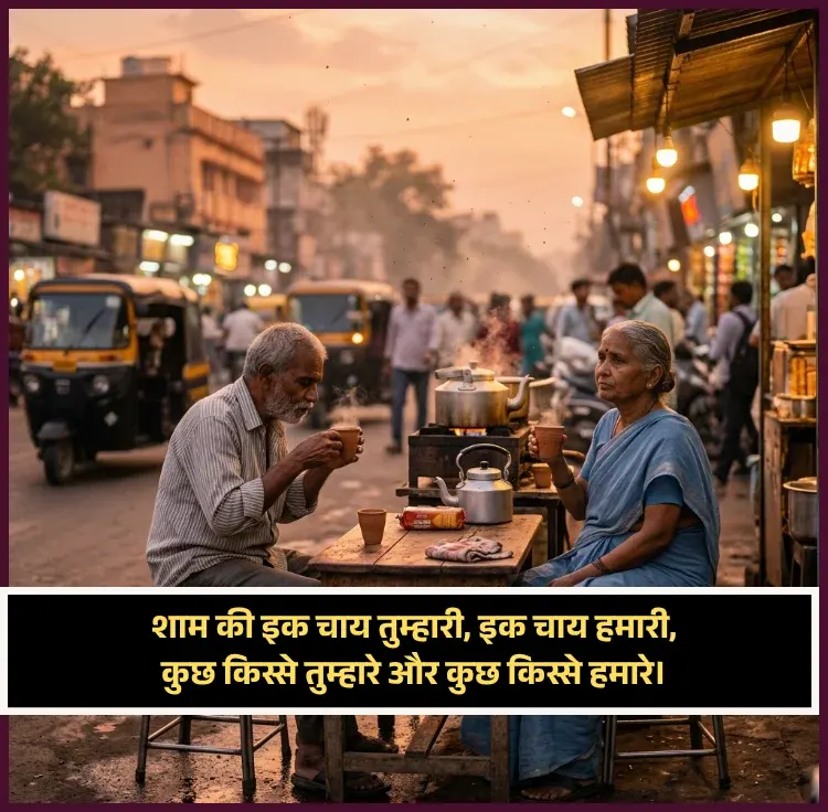 Sham Ki Chai Shayari