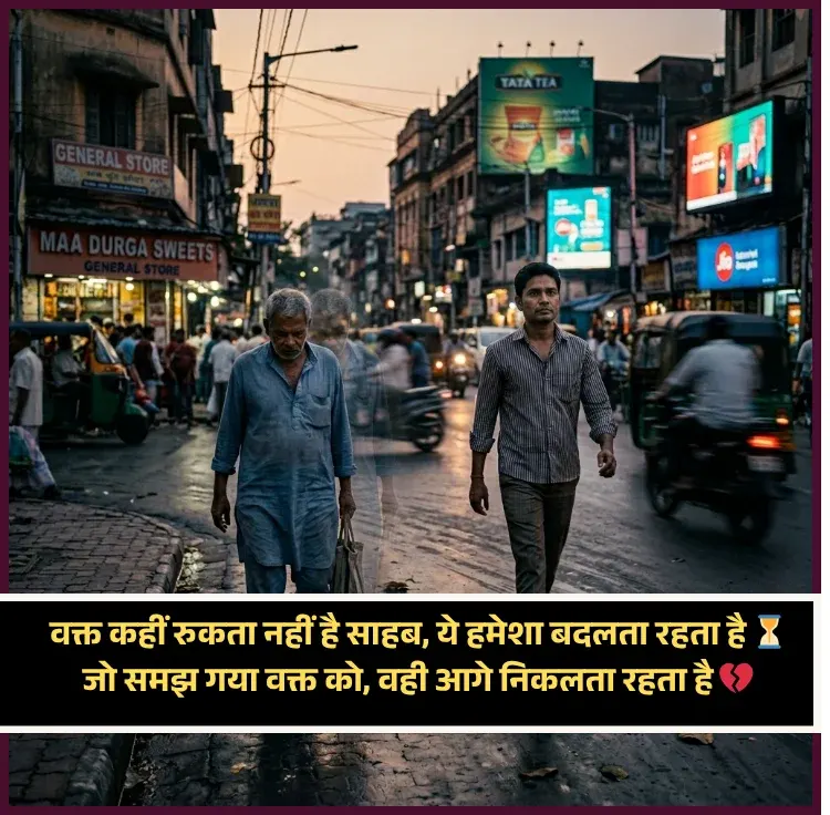 Waqt Shayari in Hindi
