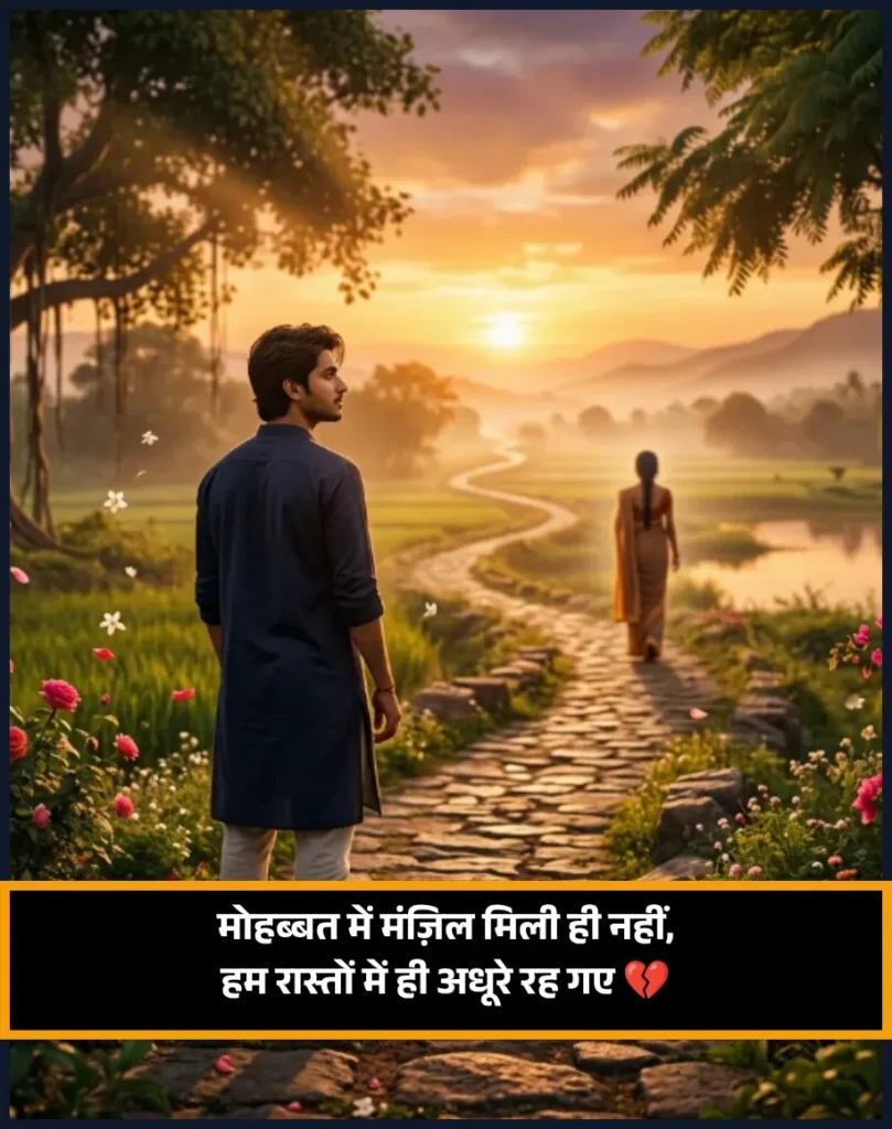 Adhuri Mohabbat Shayari